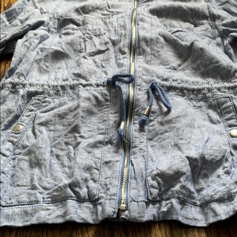 Lightweight Chambray Linen Jacket - image 4